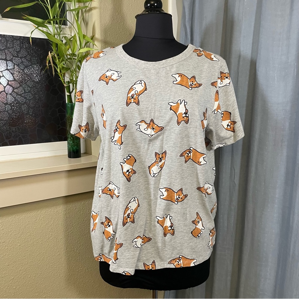 Cute corgi tee